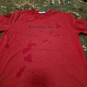 Givenchy Graphic  Crew Neck T-Shirt